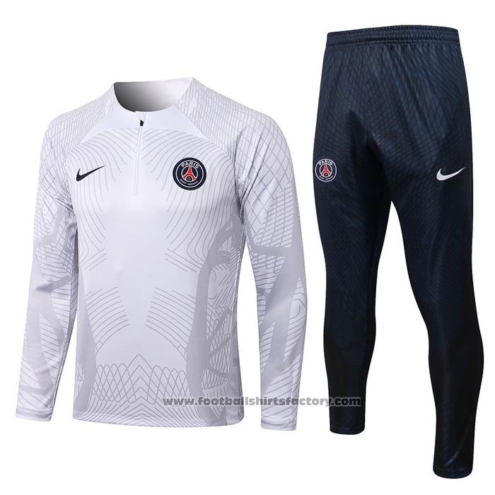 Sweatshirt Tracksuit Paris Saint-Germain Kids 2022-2023 White